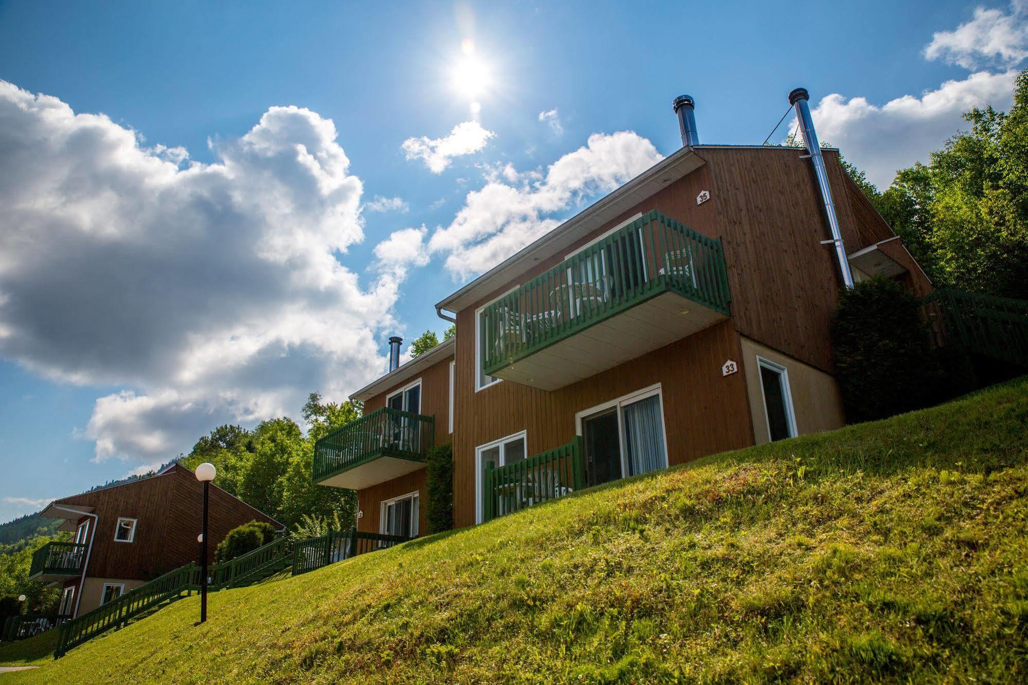 Chalets Condos Sur Le Fjord LʼAnse-Saint-Jean Exterior foto